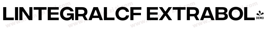 lIntegralCF ExtraBol字体转换